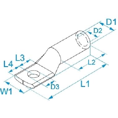 CAP ALLUMINIO DIN 16-8 - B.M. 76016 - B.M. 76016 product photo Photo 02 3XL