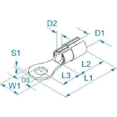 OCCHIELLO ISOL BUSS 2,5 F4 - B.M. 90219 product photo Photo 02 3XL