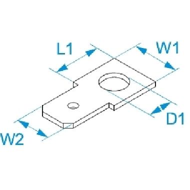 PRESA MASCHIO 6,3X0.8MM F.4,3MM - B.M. 01005 - B.M. 01005 - B.M. 01005 product photo Photo 02 3XL