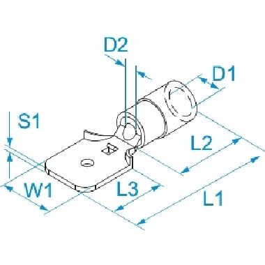 FASTON MASCHIO PREIS.0.25-1.5 F.6.3X0.8MM - B.M. 00180 - B.M. 00180 - B.M. 00180 product photo Photo 02 3XL