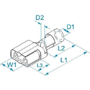 CAPIC.OTT.STAGN.NYLON FEM.TUTTO ISOL.1.5-2.5MM - B.M. 80291 - B.M. 80291 - B.M. 80291 product photo Photo 02 3XL