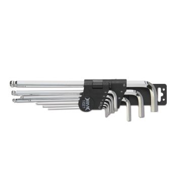SET CHIAVI ESAGONALE MASCHIO-TESTA SFERICA 9PZ - B.M. 1621 - B.M. 1621 - B.M. 1621 product photo Photo 01 3XL