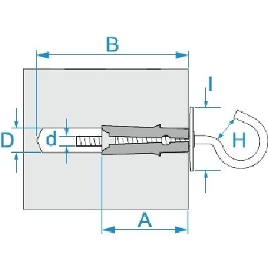 TASS.UNIV.C/OCCHIOLO APERTO D.8MM - B.M. F0431 - B.M. F0431 - B.M. F0431 product photo Photo 02 3XL