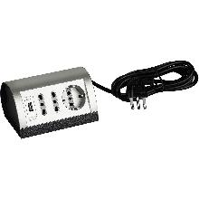 INTERLINK-MULTIPRES 2 PR 10/16+1 P30+USB TH - BTICINO 150467 - BTICINO 150467 product photo