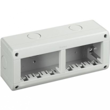 CONTENITORE 6 POSTI (3+3) IP40 MATIX PARETE TOPPA - BTICINO 25406 product photo