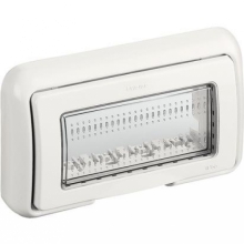 COPERCHIO IP55 4 POSTI BIANCO IDROBOX MATIX - BTICINO 25604B product photo