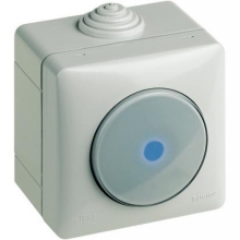 PULSANTE IP55 1 POSTO 10A NO IDROBOX - BTICINO 26005 product photo