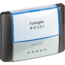 PULSANTE TARGA IP55 ANTRACITE IDROBOX - BTICINO 26108L product photo