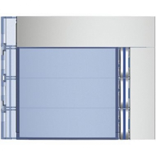 FRONTALE 3 PULSANTI ALLUMINIO METAL - BTICINO 352031 product photo