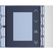 FRONTALE DISPLAY ALLUMINIO METAL - BTICINO 352501 product photo