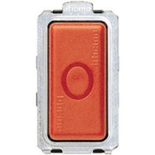 PULSANTE NC 1 POSTO 16A (ARRESTO) MAGIC - BTICINO 5017 product photo