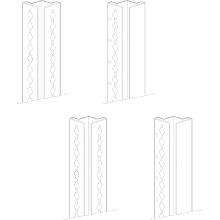 HDX MONTANTI H,2000MM - BTICINO 91821/10 - BTICINO 91821/10 product photo