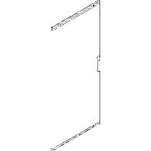 MAS LDX - PORTA LAMIERA 600X1400 - BTICINO 93670L - BTICINO 93670L product photo