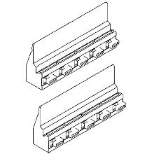 EASY 125 - SUPPORTO EASY PER MAS160 - BTICINO 94000SNR2 product photo