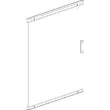 SDX160 PORTA LAMIERA 515X850MM - BTICINO 94550LA - BTICINO 94550LA product photo