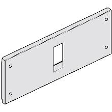 MAS - PANNELLO MEGATIKER M160 ORIZZ L600MM - BTICINO 9541ME160N product photo