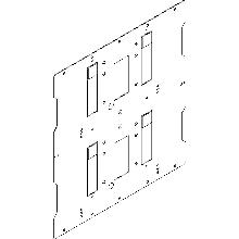 MAS PIASTRA INTERBLOCCO ORIZ M630 - BTICINO 9541P/04I - BTICINO 9541P/04I product photo