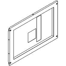 MAS PANNELLO VITE MW1600 L=600 MM ORIZZ - BTICINO 9591MW12 - BTICINO 9591MW12 product photo
