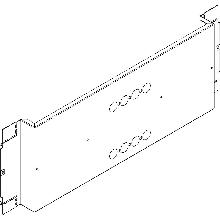 PIASTRA X MW630 850X300MM - BTICINO 9761P/SW - BTICINO 9761P/SW product photo