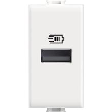 MATIX - Caricatore USB tipo A 1 modulo bianco - BTICINO AM4191A product photo