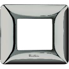 matix - placca 2 posti cromo lucido - BTICINO AM4802GCR product photo
