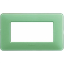 matix - placca 4 posti colors te verde - BTICINO AM4804CVC product photo