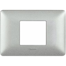 matix - placca 2 posti centrati bianco calce - BTICINO AM4819TBC product photo