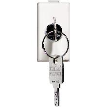 matix - pulsante 2P 10A NO chiave - BTICINO AM5007P product photo