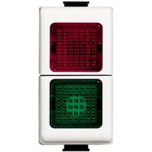 matix - portalampada rosso/verde - BTICINO AM5064V product photo