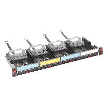 BTNET - PATCH PANEL CON 4 CASSETTI - BTICINO C9024C - BTICINO C9024C product photo