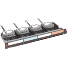 PANNELLO DI PERMUTAZIONE COMPLETO DI 24 CONNETTORI RJ 45 CAT 5E UTP BTNET - BTICINO C9024C5EU product photo