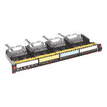 BTNET - PATCH PANEL 24 RJ45 CAT6A STP - BTICINO C9024C6AS - BTICINO C9024C6AS product photo