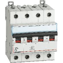 BTDIN45 -INTERRUTTORE MAGNETOTERMICO 4P CURVA C 6A 4,5KA - BTICINO FA84C6 product photo