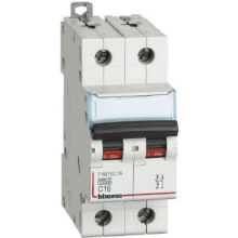 INTERRUTTORE MAGNETOTERMICO 1P+N CURVA C 16A 10KA BTDIN100 - BTICINO FH81NC16 product photo