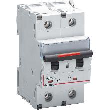 BTDIN250 -  INTERRUTTORE MAGNETOTERMICO 2P CURVA C 40A 25KA - BTICINO FV82C40 product photo