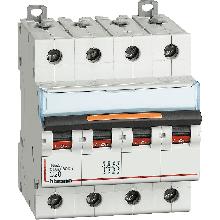 BTDIN250 - MAGNETOT 4P CURVA C 20A 25KA - BTICINO FV84C20 product photo