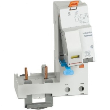 SALVAVITA MODULO DIFFERENZIALE AC 2P FINO 63A 300MA BTDIN - BTICINO G24XAC63 product photo