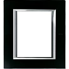 AXOLUTE.PL.QUADR.3+3P VETRO NERO NOTTE - BTICINO HA4826VNN - BTICINO HA4826VNN product photo