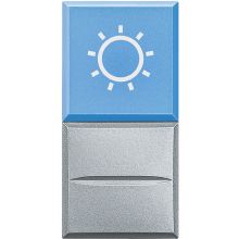 AXOLUTE - PULSANTE NO+ SIMB LAMPAD 230V - BTICINO HC4038LA/230 product photo