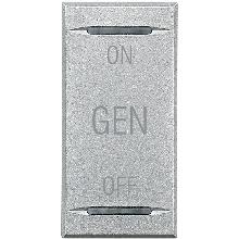 AXOLUTE - COPRITASTO ON OFF GEN CHIARO - BTICINO HC4911AF product photo
