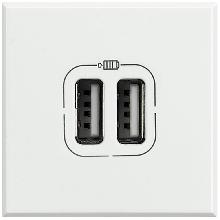 AXOLUTE - CARICATORE USB 2P 1500MA 5V BIAN - BTICINO HD4285C2 - BTICINO HD4285C2 product photo