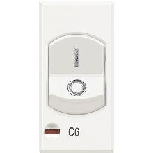 AXOLUTE - MAGNETOTERMICO 1P+N 6A 1,5KA - BTICINO HD4301A6 - BTICINO HD4301A6 product photo