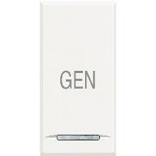 AXOLUTE - COPRITASTO GEN BIANCO - BTICINO HD4915AC product photo