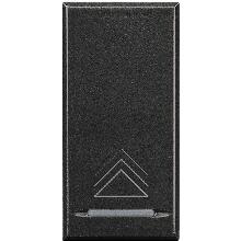 AXOLUTE - COPRITASTO SIMBOLO DIMMER SCURO - BTICINO HS4915AD product photo