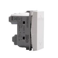 MatixGO - 2 pulsante interbloccato bianco - BTICINO JW4037N product photo