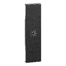LIVING NOW COVER COMANDO 1 MODULO NERO SIMBOLO LUCE - BTICINO KG01A product photo