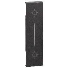 L.NOW - COVER DOPPIO PULSANTE 1M NERA - BTICINO KG05L - BTICINO KG05L product photo