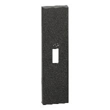 LIVING NOW COVER CONNETTORE USB 1 MODULO NERA K4285P KG10P - BTICINO KG10P product photo