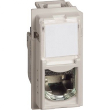 PRESA DATI RJ45 TOOLLESS UTP CAT6A SABBIA LIVING NOW - BTICINO KM4279C6A product photo