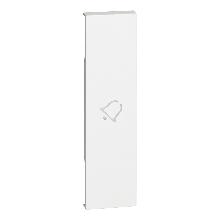LIVING NOW COVER COMANDO CAMPANELLO 1 MODULO BIANCO - BTICINO KW01D product photo